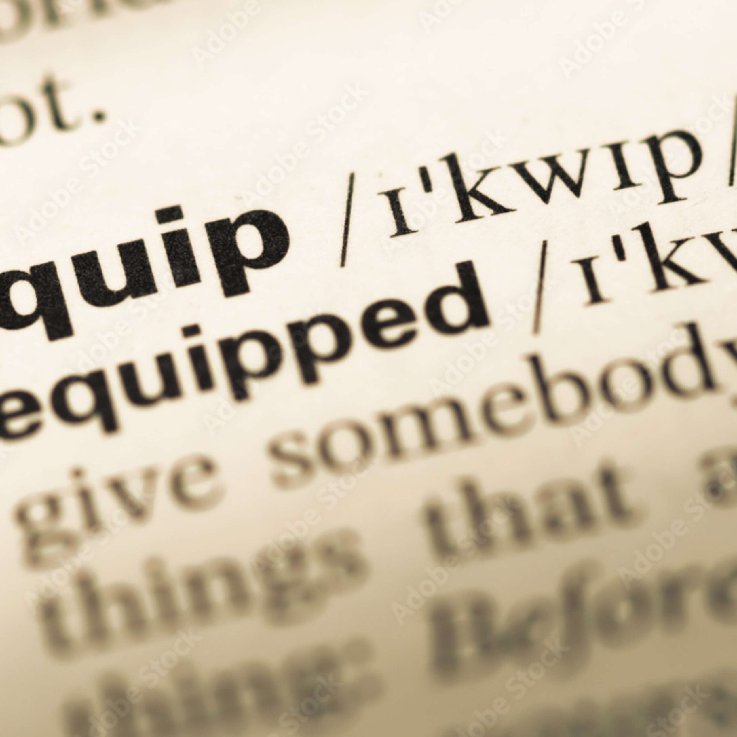 Equipped with Everything Good